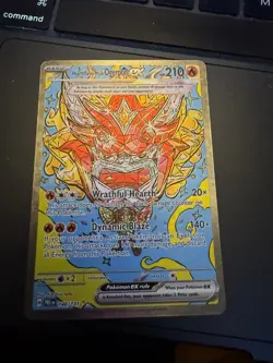 Pokemon TCG Hearthflame Mask Ogerpon EX 148/131 - NM - Image 1