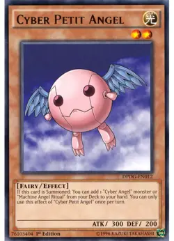Yugioh - Cyber Petit Angel (Rare) (1st Edition) - DPDG-EN012 P - Image 1