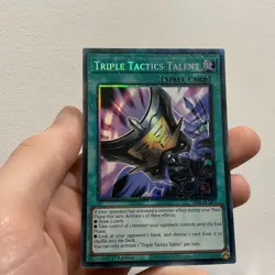 Triple Tactics Talent [RA01-EN063] Collector’s Rare 1st Edition Mint YuGiOh Card - Image 1
