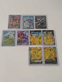 Pokemon Pikachu V-Union Set/Promo/Illustration Rare/Full Art Holo Cards - Image 1