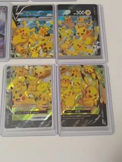 Pokemon Pikachu V-Union Set/Promo/Illustration Rare/Full Art Holo Cards - Image 2