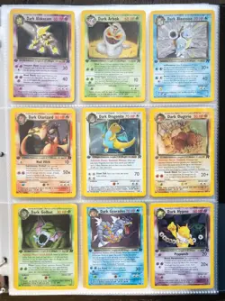 100% Complete 1st Edition Team Rocket Set 83/82 Vintage Pokemon Cards WOTC - Image 3
