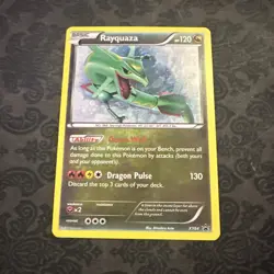 Pokemon TCG Rayquaza XY64 Promo Holo Card - Image 1