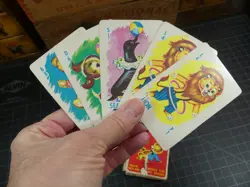 Vintage Animal Rummy Playing Cards 26 Total - Image 1