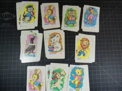 Vintage Animal Rummy Playing Cards 26 Total - Image 4