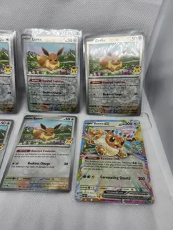 Lot of 5 Eevee 2025 Pokemon Day Promo Card 074/131 Swirl Prismatic Evolutions - Image 5
