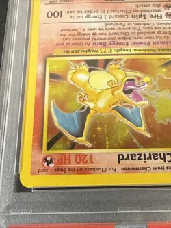 Pokemon Base Set Charizard Holo Rare Card 4/102 PSA 6 - Image 4