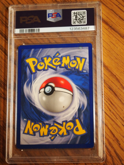 Pokemon 1999 1st Edition Shadowless Base Imposter Professor Oak card, PSA 7 - Image 3