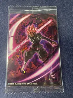 Dragon Ball Art Cards 6 Card Set Goku Black Gogeta Frieza Piccolo Raditz - Image 3