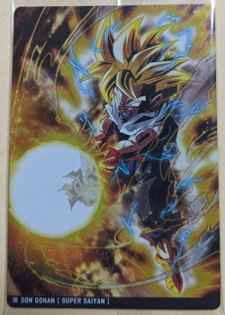 Opened - Son Gohan SS 3-21 N Japanese Dragon Ball itajaga card - Image 1
