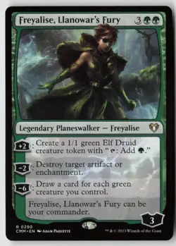 Freyalise, Llanowar's Fury Commander Masters (290) Normal - MTG - Image 1