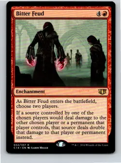 Magic the Gathering Bitter Feud Commander 2014 MTG Free Shipping! - Image 1