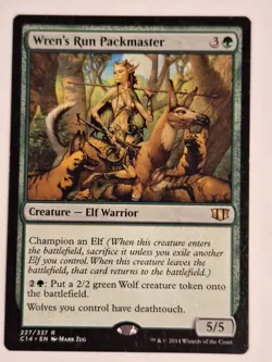 Wren's Run Packmaster - Commander: 2014 - Magic the Gathering MTG Nice! - Image 1