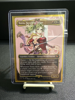 Terra, Herald of Hope (Borderless) NM MTG Final Fantasy regular - Image 1