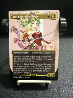Terra, Herald of Hope (Borderless) NM MTG Final Fantasy regular - Image 2