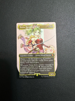 Terra, Herald of Hope (Borderless) NM MTG Final Fantasy regular - Image 4