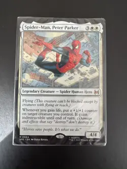 Magic The Gathering Spider Man Welcome Deck Peter Parker Pack - Image 1