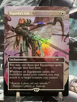 MTG | Sigarda’s Aid [Secret Lair Angels] ✨FOIL✨ - Image 1