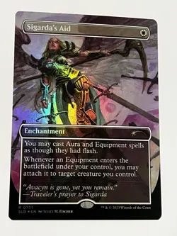 MTG | Sigarda’s Aid [Secret Lair Angels] ✨FOIL✨ - Image 2