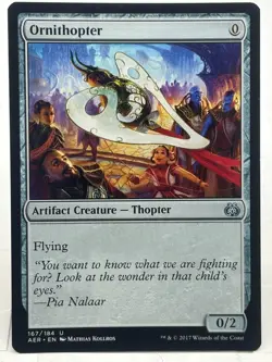 Ornithopter LP/NM* Aether Revolt ENGLISH 167/184 mtg -UnltdCards - Image 1