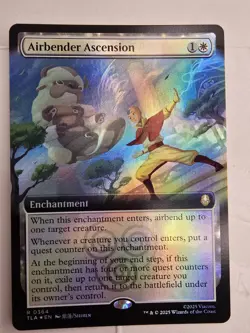 Airbender Ascension FOIL Extended Art 0364 Avatar MtG Magic The Gathering NM/M - Image 1