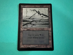 Swamp - Beta - MTG - Magic the Gathering - Image 2