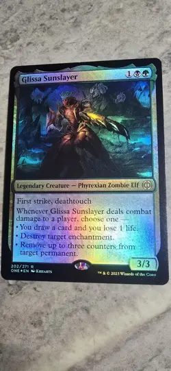 Glissa Sunslayer Phyrexia: All Will Be One Foil Legendary Creature MTG NM - Image 1