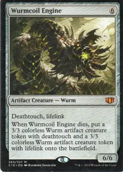 MTG: Commander 2014: Wurmcoil Engine: Lightly Played Condition - Image 1