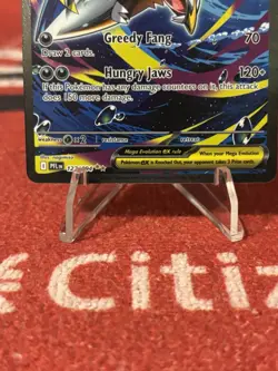 Pokemon TCG Phantasmal Flames MEGA SHARPEDO EX 127/094 IR - Image 3