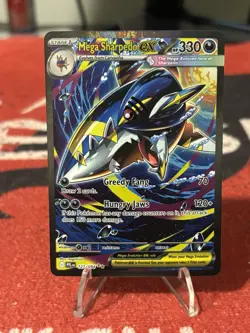 Pokemon TCG Phantasmal Flames MEGA SHARPEDO EX 127/094 IR - Image 4
