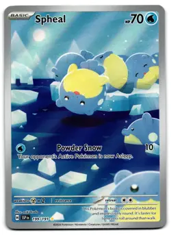 Spheal 199/191 - Illustration Rare Surging Sparks Pokemon TCG Holo 2024- NM card - Image 1