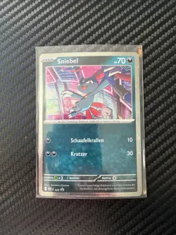 Sneasel MEP 020 Mega Evolution Black Star Promo Pokemon Sniebel Entwicklungen - Image 1
