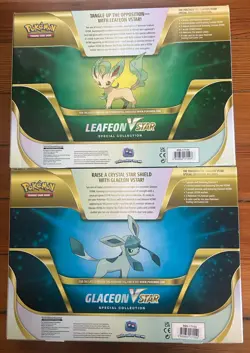Pokemon TCG Glaceon & Leafeon VSTAR Special Collection - Set - NEW/SEALED - Image 2
