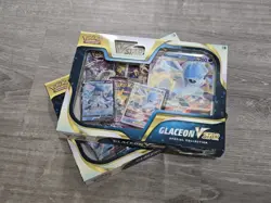 Pokemon TCG Leafeon V Star (x2) and Glaceon V Star(x2) Special Collection Boxes - Image 2