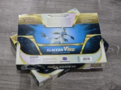 Pokemon TCG Leafeon V Star (x2) and Glaceon V Star(x2) Special Collection Boxes - Image 4
