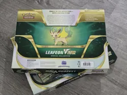 Pokemon TCG Leafeon V Star (x2) and Glaceon V Star(x2) Special Collection Boxes - Image 5