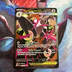 Pokemon TCG Mega Lopunny 128/094 SIR - Phantasmal Flames - MINT - Image 1