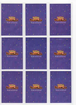 GENGAR PONCHO SET POKEMON DATABASE HALLOWEN SET Gold Foil HOLO PERU - Image 2