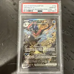 2024 POKEMON SVP EN-SV BLACK STAR PROMO #132 GRENINJA EX PSA 10 - Image 1