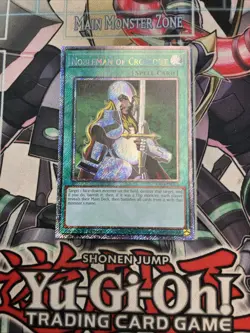 Nobleman Of Crossout Platinum Secret Rare RA03-EN102 Yugioh - Image 1