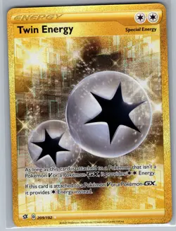 Twin Energy 209/192 SWSH02: Rebel Clash - Pokemon Card - NM - Image 1