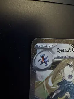 Pokemon TCG Cynthia's Garchomp EX Holo Card 232/182 Sv10: Destined Rivals - Image 3