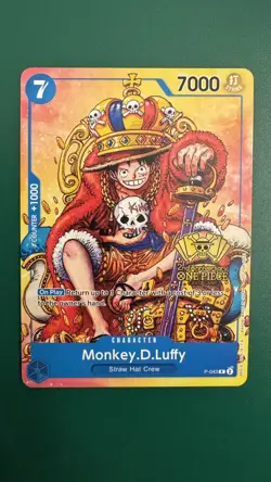 Monkey.D.Luffy (2nd Anniversary Stamped Promo) - One Piece Promotion Cards(OP-PR - Image 1