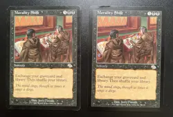 MTG - Morality Shift - Judgment - Light Play - 2x - Image 1