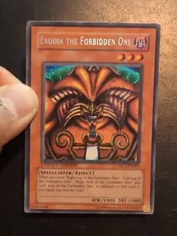 Yu-Gi-Oh! SECRET RARE HOLO CARD EXODIA THE FORBIDDEN ONE MC1-EN001 VLP - Image 3