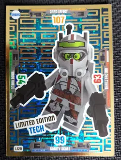 LEGO Star Wars Serie 3 Trading Card Gold LE29 - Tech - Limited Edition - Image 1