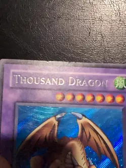 Yu-Gi-Oh! SECRET RARE CARD THOUSAND DRAGON MRD-143 VLP - Image 4
