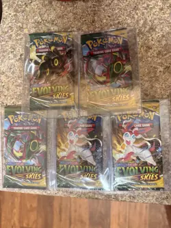 Evolving Skies Booster Packs! 💥 Rare cards possible! 💸 - Image 2