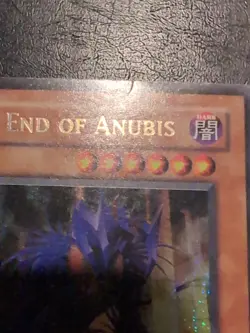 Yu-Gi-OH! SECRET RARE CARD THE END OF ANUBIS AST-000 1ST MP - Image 4