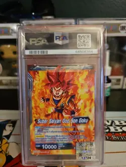 SSGSS Son Goku Soul Striker Reborn Foil Dragon Ball Super Card Game | PSA 10 - Image 2